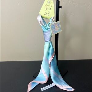 Piper K | Pastel Geometric Spring Themed Scarf